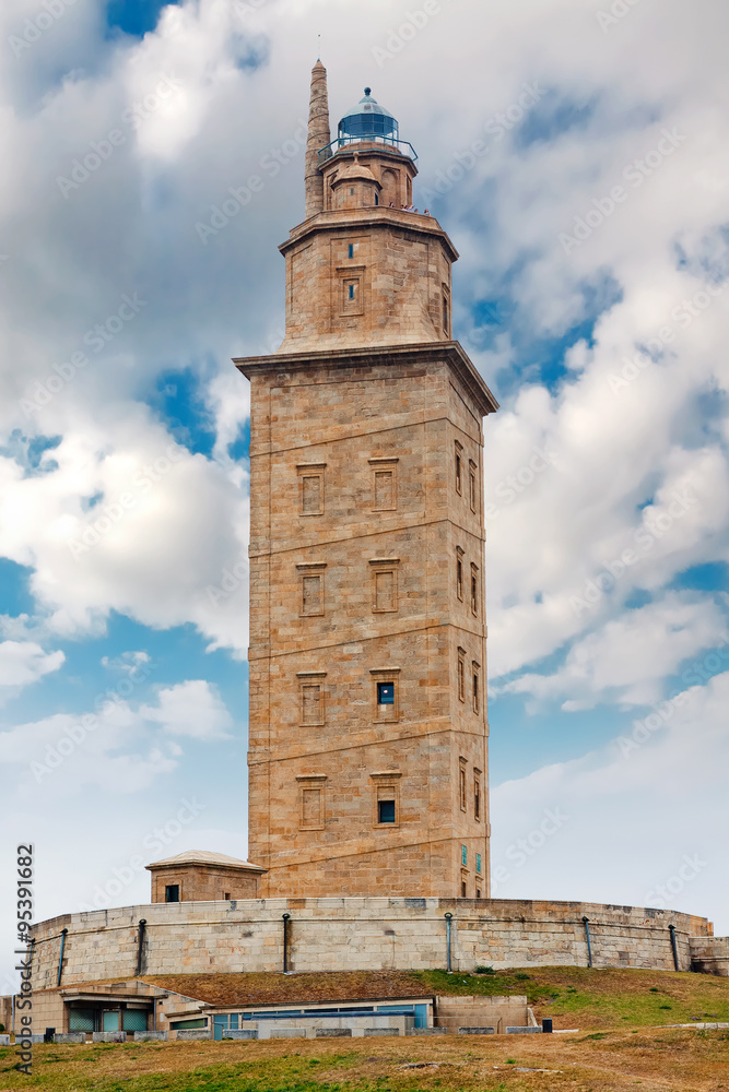 Hercules tower, A Coruna, Galicia, Spain
