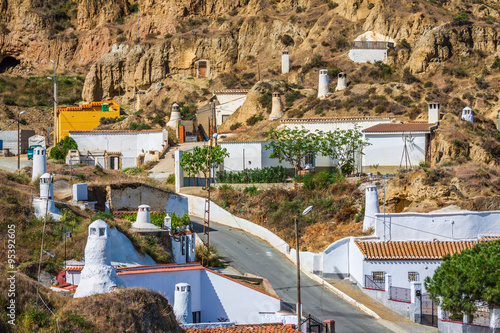 Guadix, villages in the province of Granada Andalucia, Southern