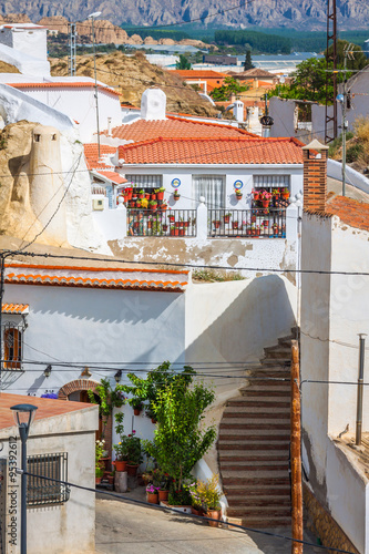 Obraz na płótnie Guadix, villages in the province of Granada Andalucia, Southern w salonie