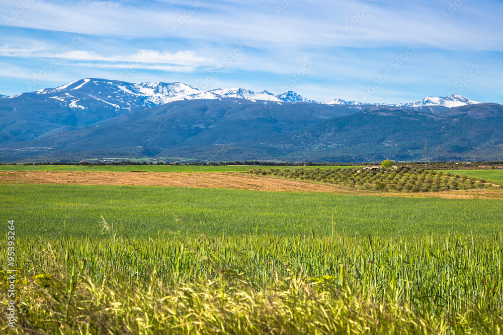sierra nevada mountain range spain