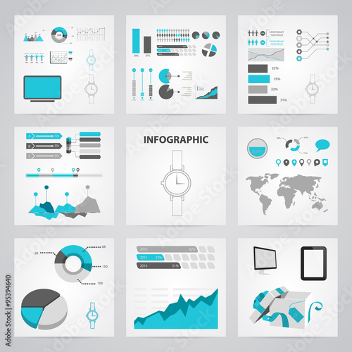 Vector illustration of wristwatch icon