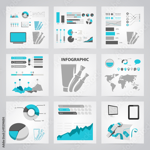 Vector illustration of  brush icon