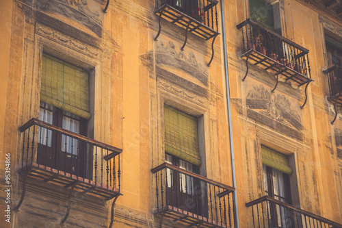 View of the Historical City of Granada Andalucia Spain