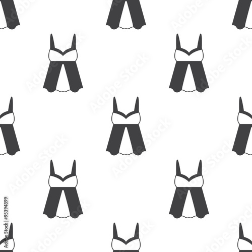 Vector illustration of  underwear icon
