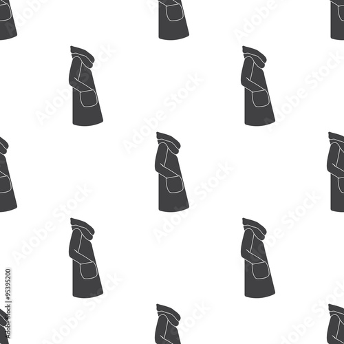 Vector illustration of coat icon