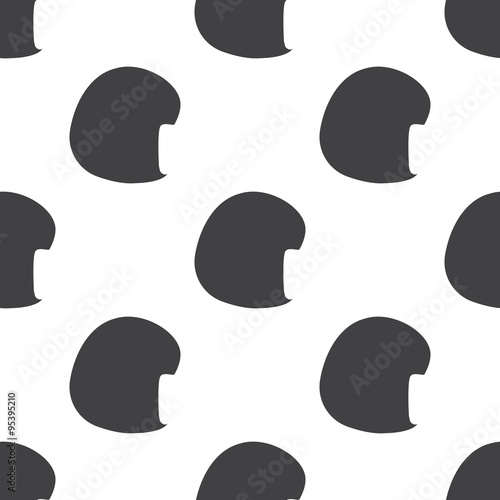 Vector illustration of  wig icon