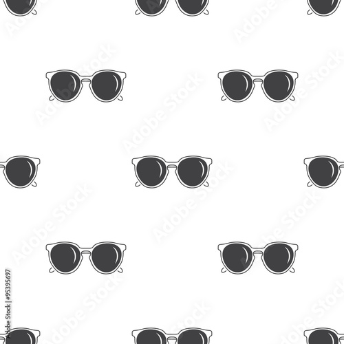 Vector illustration of glasses icon