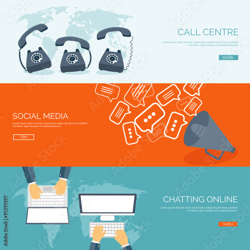 Vector illustration.  Global communication. Social network ,chatting. Emailing and sms. Web calls. Internet