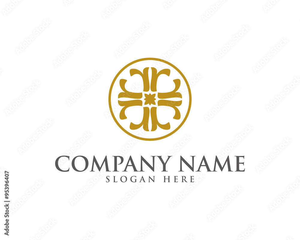 R Letter and decorative Logo Icon R Letter and decorative Logo Icon