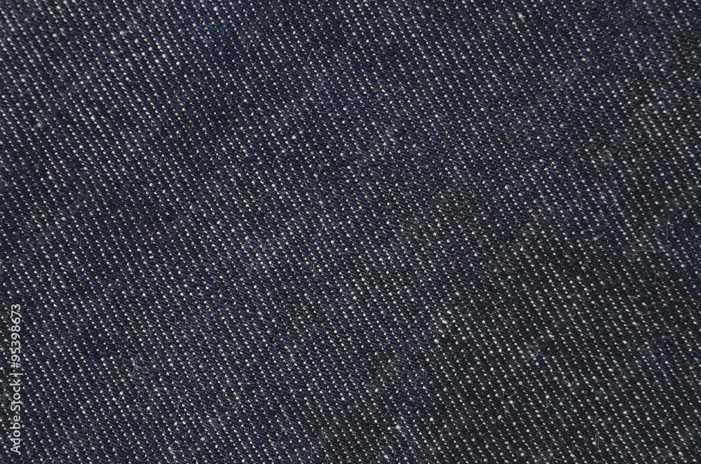 Close-up of texture jeans fabric cloth textile background Close-up of texture jeans fabric cloth textile background