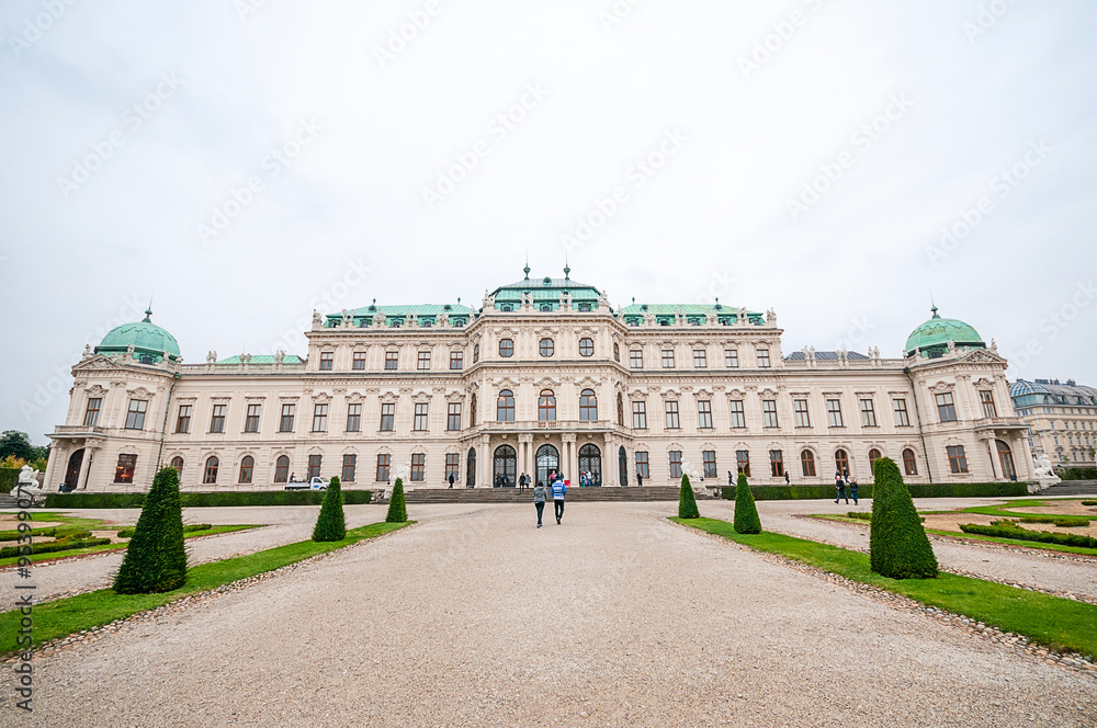 Upper Belvedere Palace in Vienna, Austria