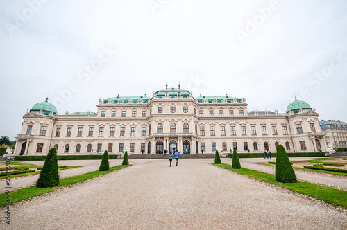 Upper Belvedere Palace in Vienna, Austria © unclepodger