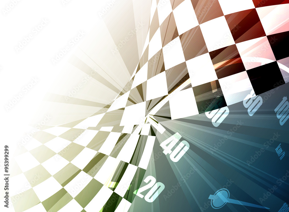 Racing square background, vector illustration abstraction in racing car ...