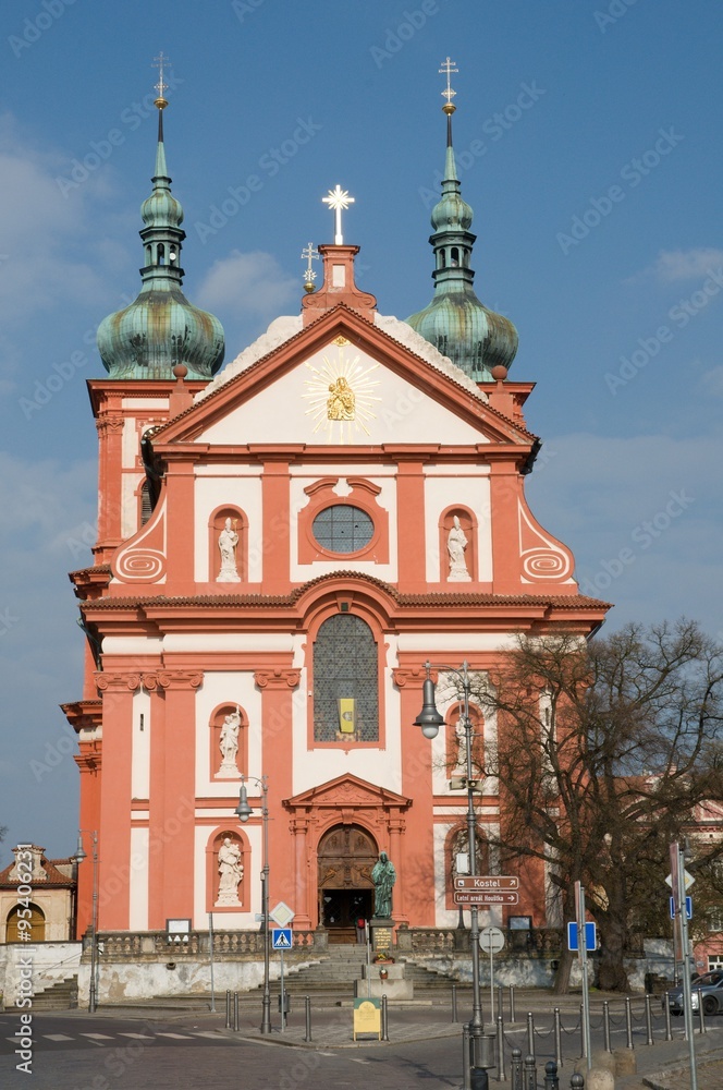 Church of the Assumption in Stara Boleslav, Central Bohemia,Czech republic