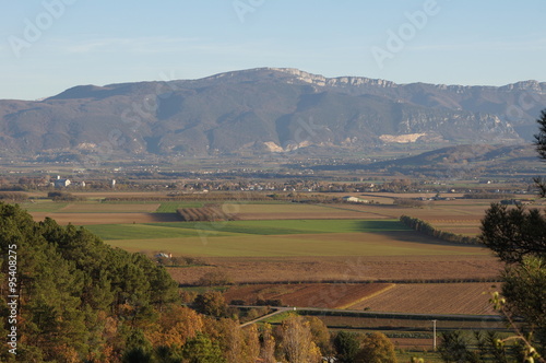 vue sur le vercors et le pré de cinq sous