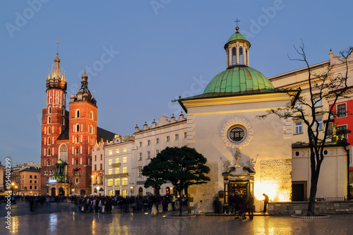 Rynek Glowny - The main square of Krakow