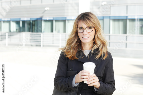 Middle age businesswoman portrait