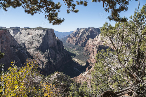 Zion National Park Canyon View