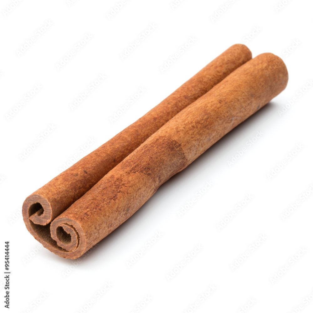 cinnamon stick spice isolated on white background closeup cinnamon stick spice isolated on white background closeup
