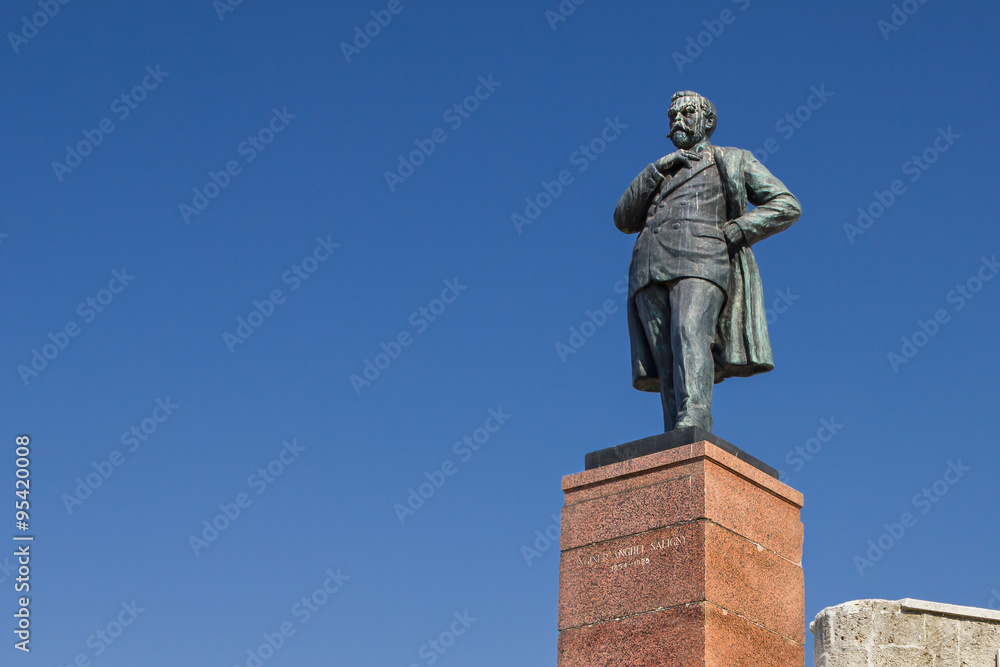 Fototapeta premium Statue of Anghel Saligny