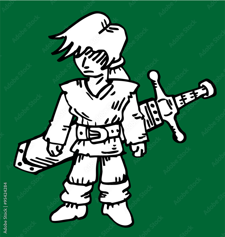 warrior illustration warrior illustration