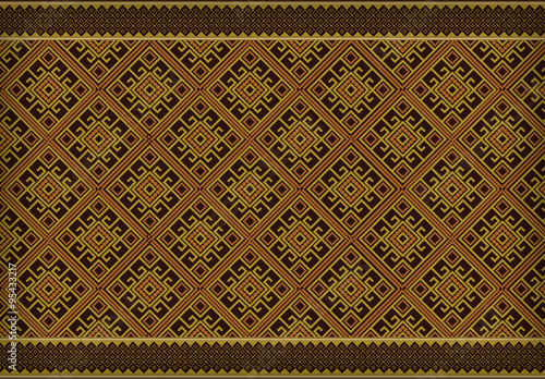 Thai art pattern vector