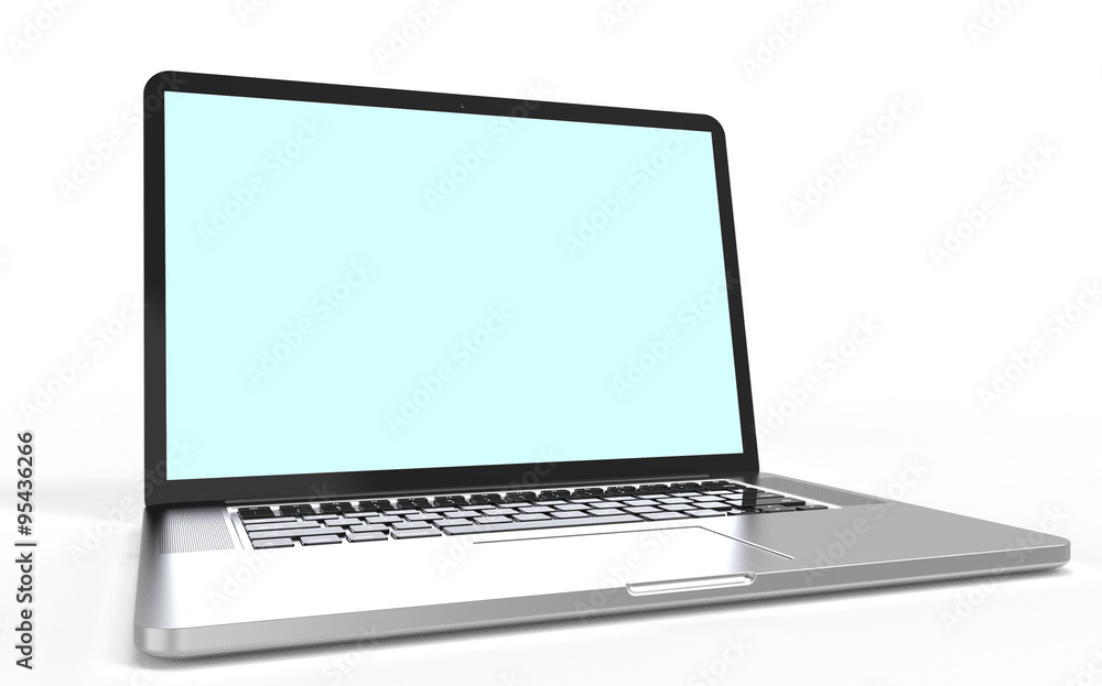 Laptop computer isolated on white Laptop computer isolated on white