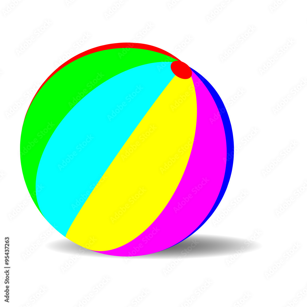 Toy ball color