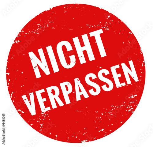Stempel rot nicht verpassen 