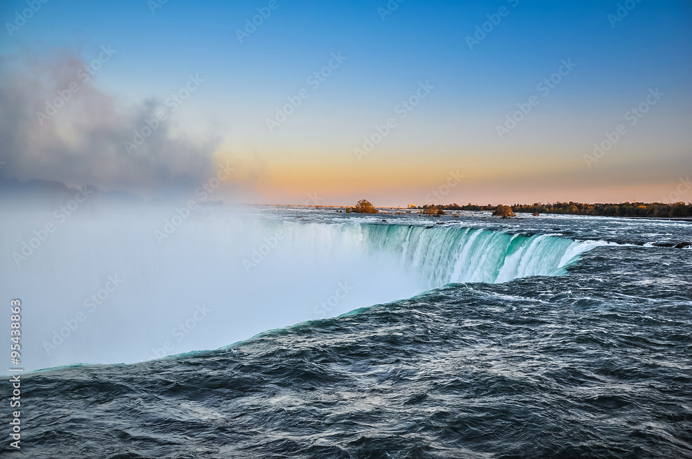 Beautiful Niagara water falls, Canada