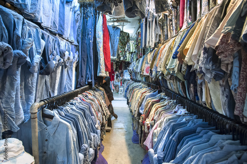 Photography Vintage shirts at Chatuchak Weekend Market, Bangkok