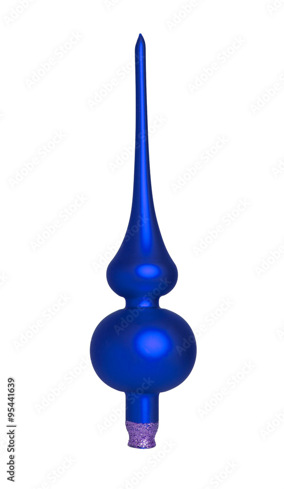Blue top for christmas firtree Blue top for christmas firtree