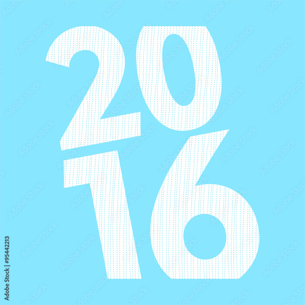 Nowy Rok, 2016  - obrazy, fototapety, plakaty 