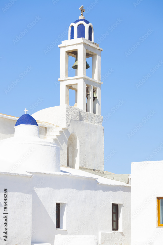Greek church, Tinos, Greece.