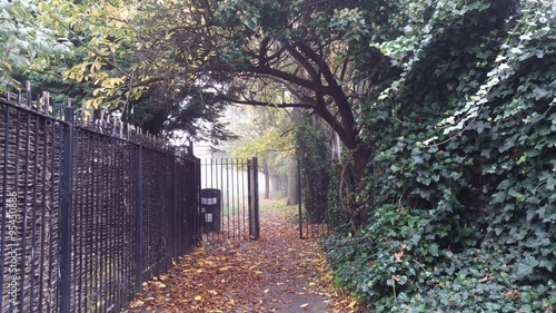 Paradise gate/ London autumn