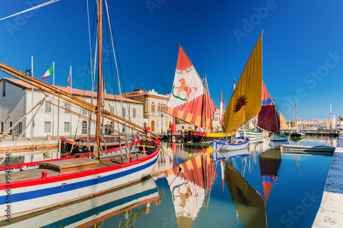 boats on Canal Port photo