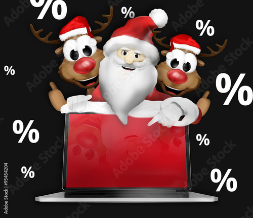 Santa Claus Reindeer