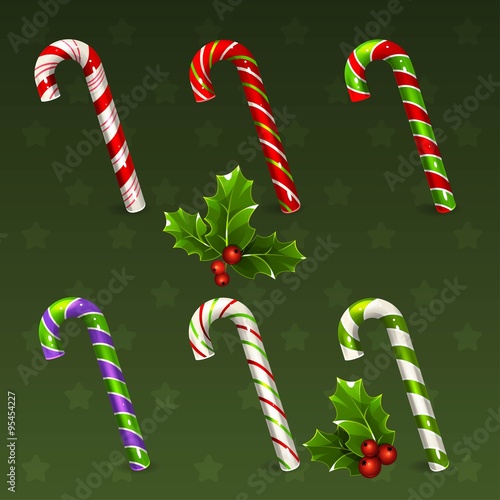 Candy cane set