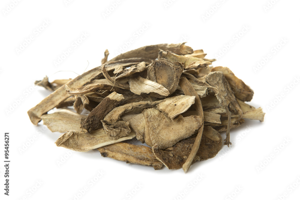 Nard root. Elecampane Root close-up Nard root. Elecampane Root close-up