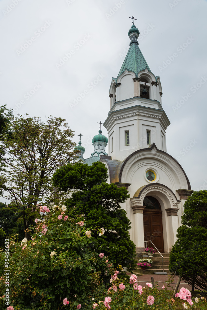 Old british consulate famous building in hakodate