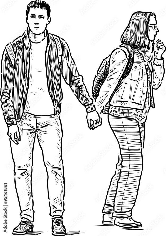 young couple young couple