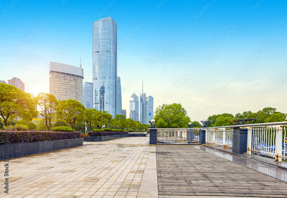 Obraz premium Skyscrapers in Shanghai, China