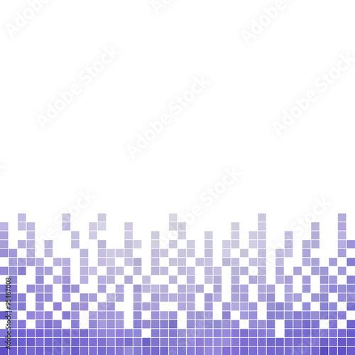 abstract vector square pixel mosaic background