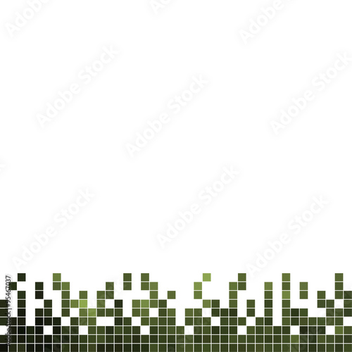 abstract vector square pixel mosaic background
