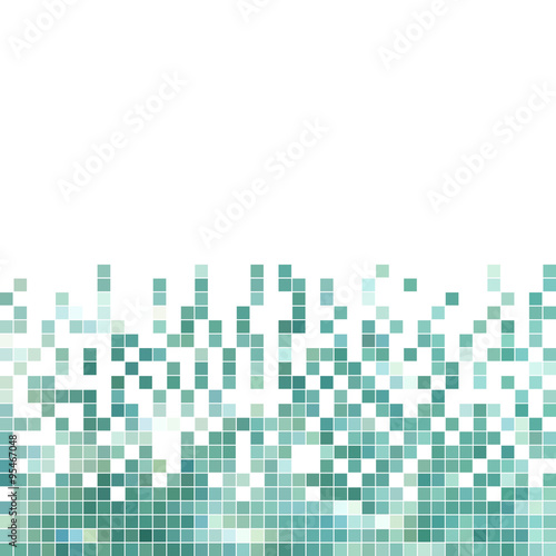 abstract vector square pixel mosaic background