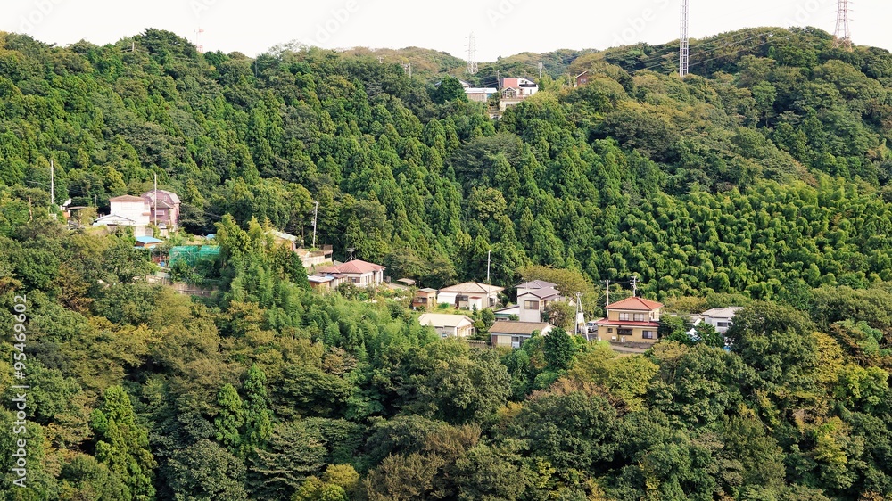 山間の住宅地(横須賀) 山間の住宅地(横須賀)