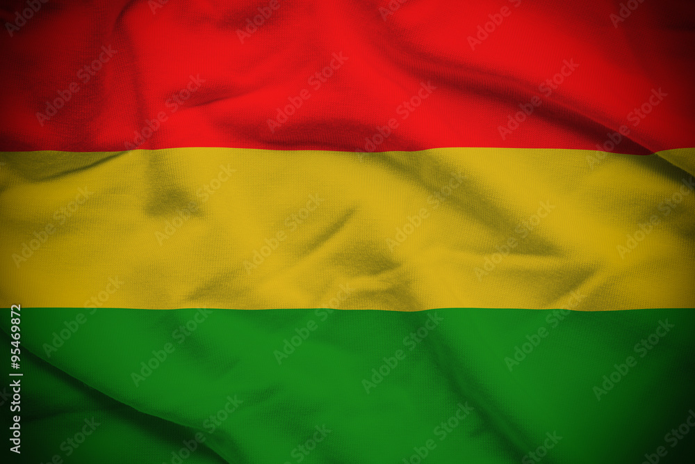 Fototapeta premium Bolivia Flag