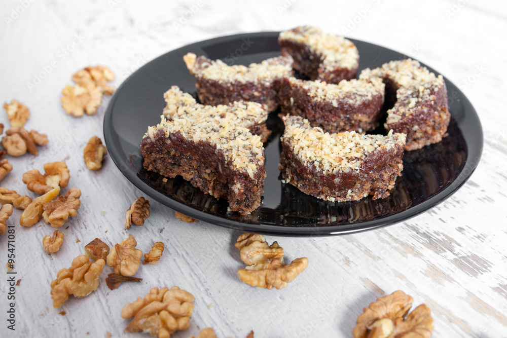Chocolate and Walnut Cake Chocolate and Walnut Cake