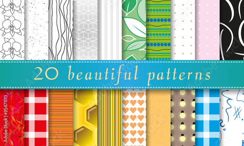 20 beautiful patterns
