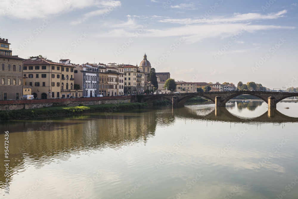 Arno river, Florence, Italy
